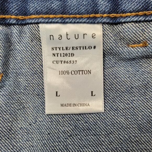 NWT Windsor Nature Good Day Buckle Detail Denim Skirt size Large - Picture 13 of 16